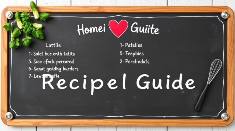 heartumental recipe guide from homehearted