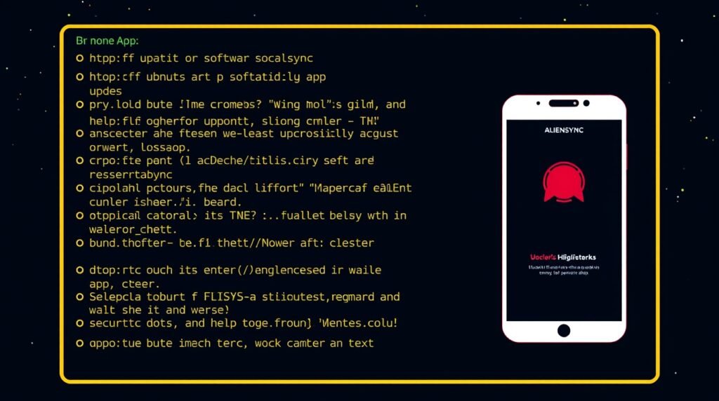 new app updates on software socials aliensync