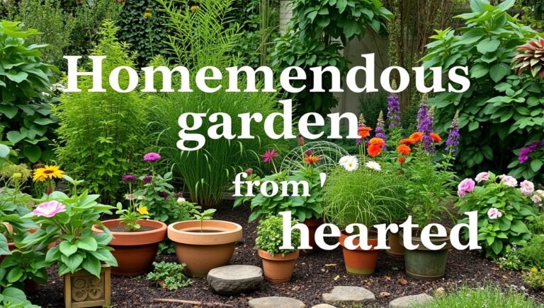 homemendous garden tricks from homehearted